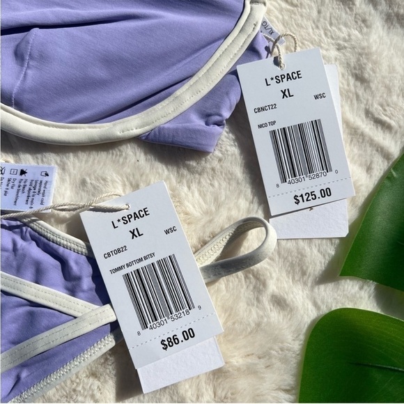 L*Space Nico Underwire Top And Tommy Bitsy Bottom - Picture 9 of 11